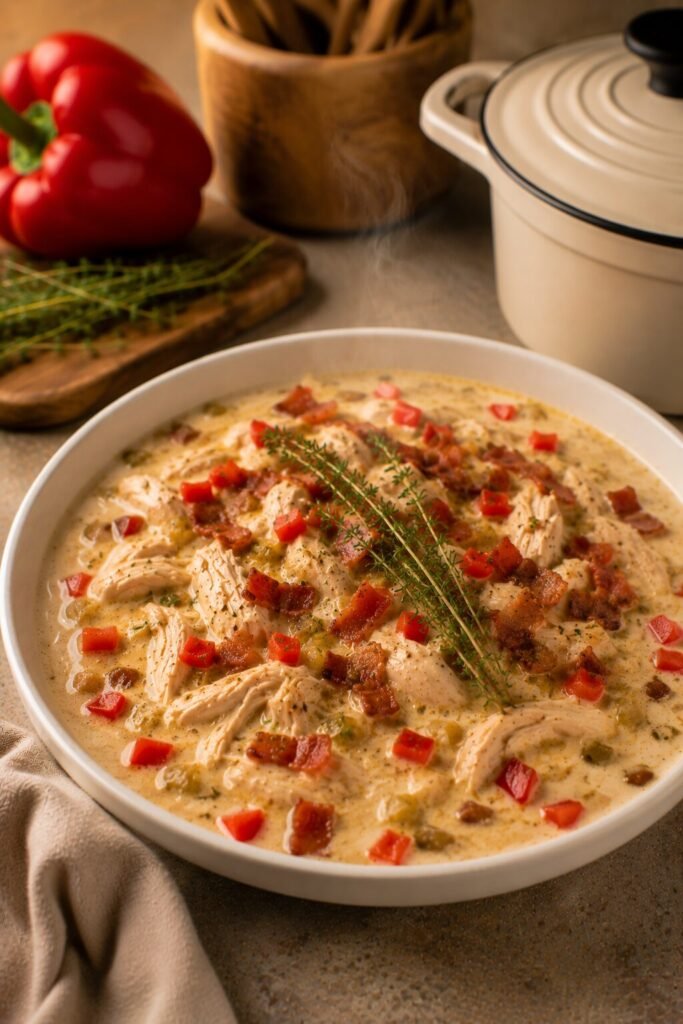 10. Chicken Bacon Soup Recipe