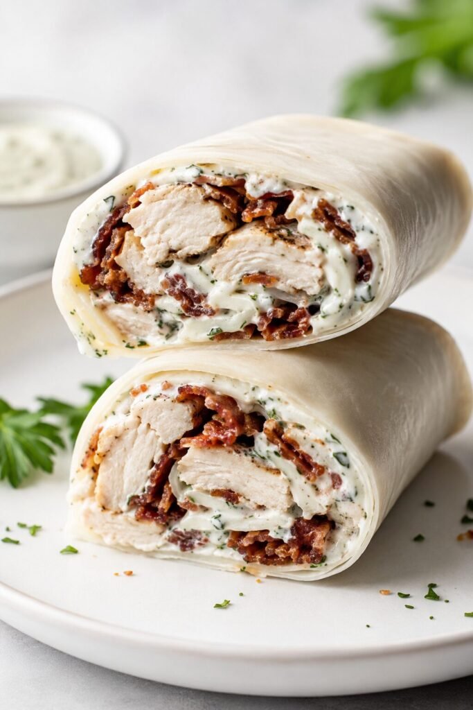 AIP Chicken Bacon Ranch Wraps Recipe