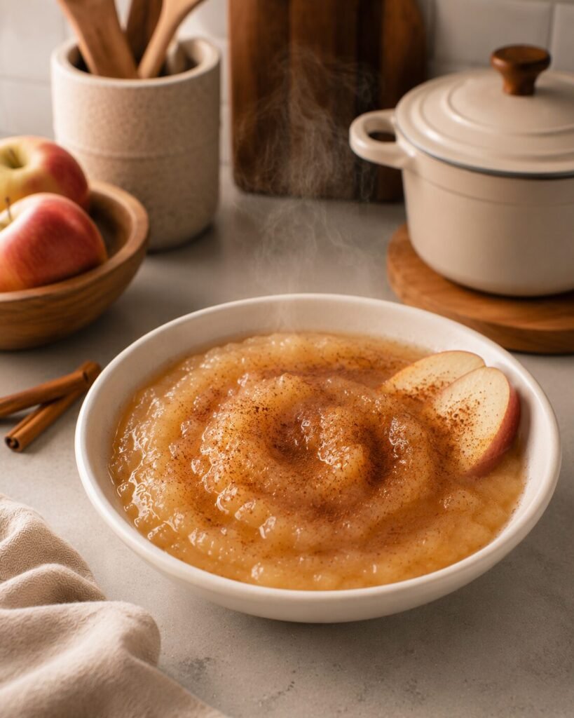 Applesauce with Cinnamon Recipe