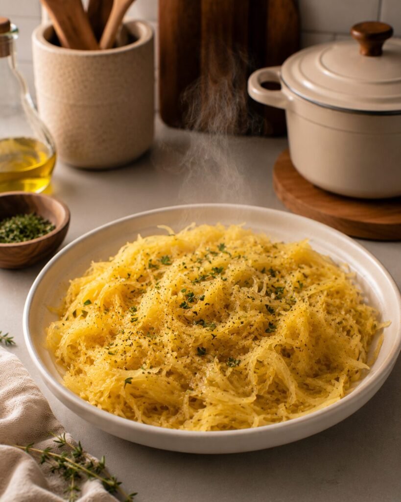 Herbed Spaghetti Squash Recipe