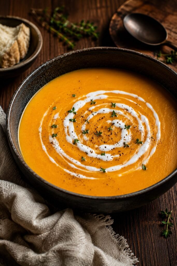 Creamy Butternut Squash Soup Recipe