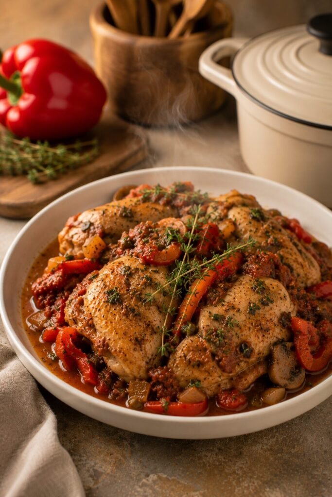 AIP Chicken Cacciatore Recipe
