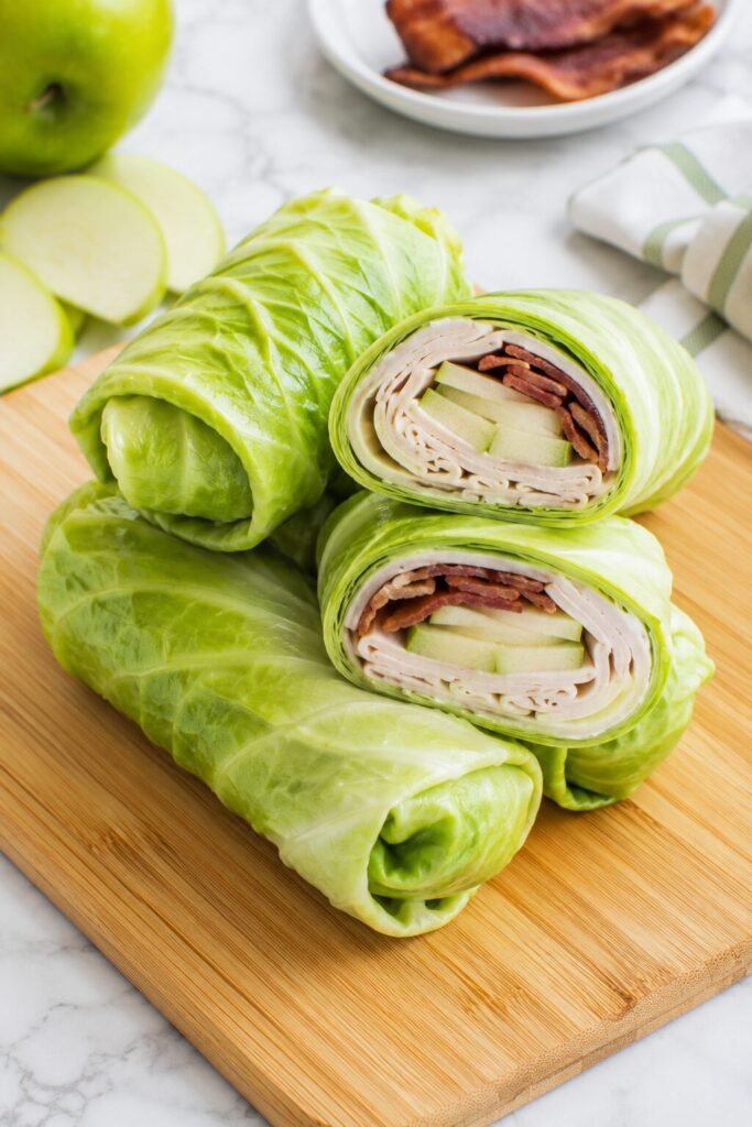 Turkey Bacon Apple Wraps Recipe