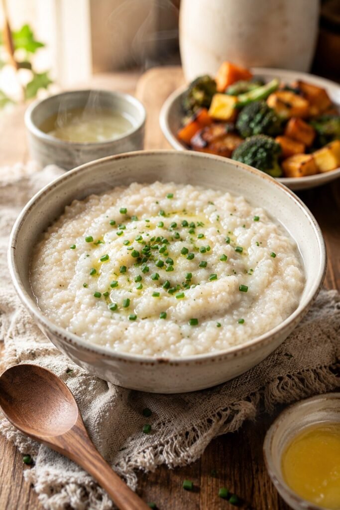 Fluffy Coconut Breakfast Porridge